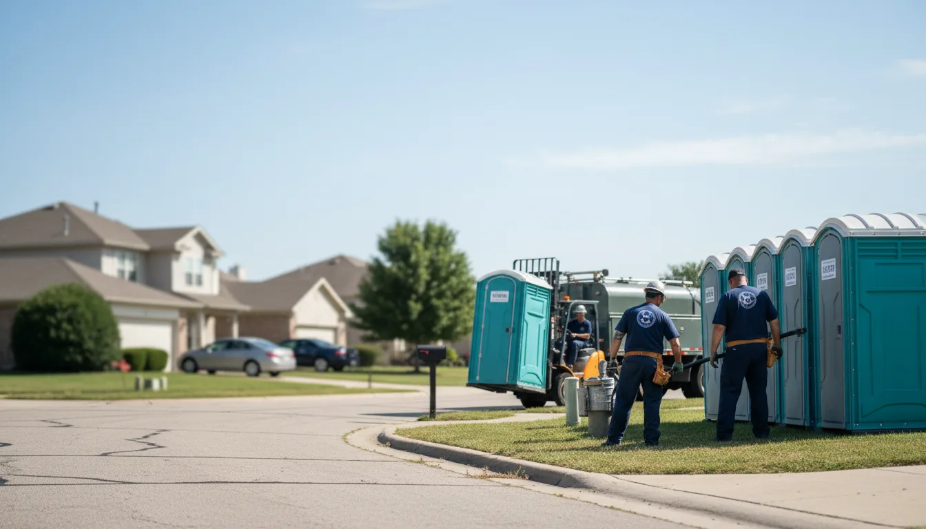 Porta Potty Rental in Byron, IL near me